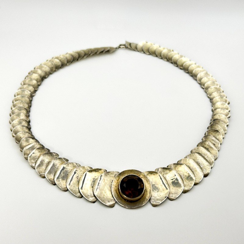 collar escamas plata perli 1