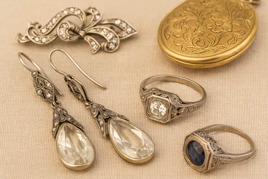 identificar joyeria vintage