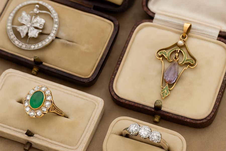 reconociendo joyas vintage