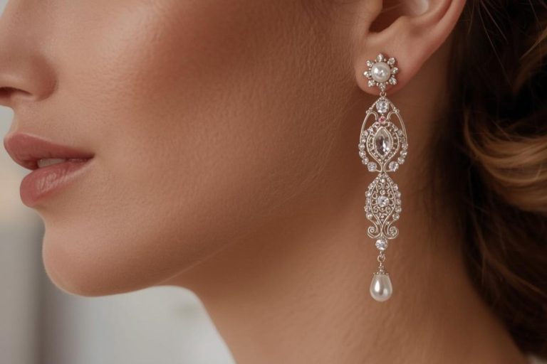 pendientes originales novia