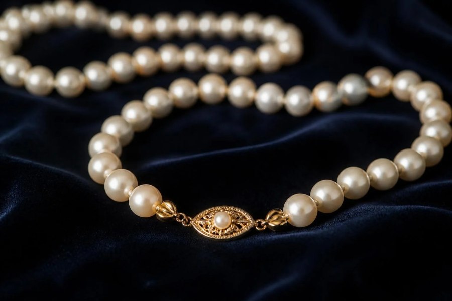 collar de perlas antiguo que buscar para acertar