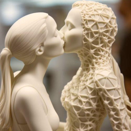 figura beso lladró