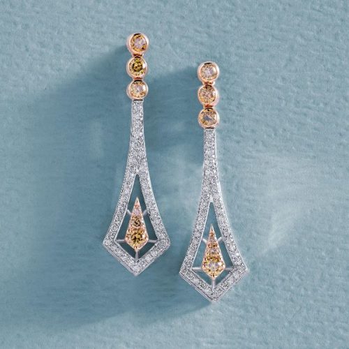 pendientes art deco