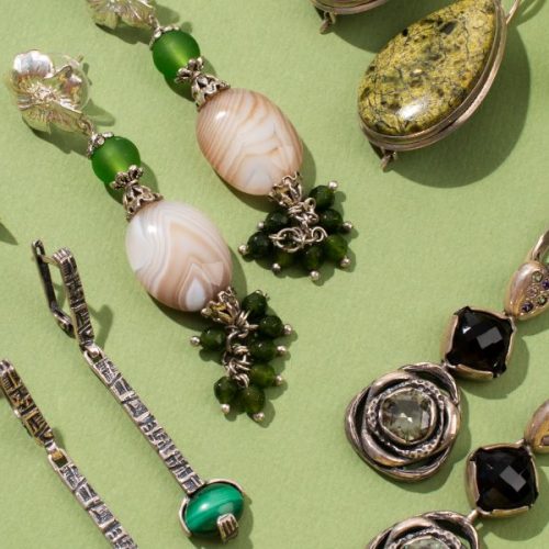 pendientes estilo vintage